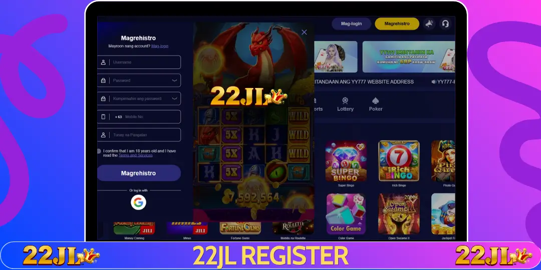 22JL Register – How To Register 22JL Mabilis at Ligtas 2026 2 How To Register 22JL
